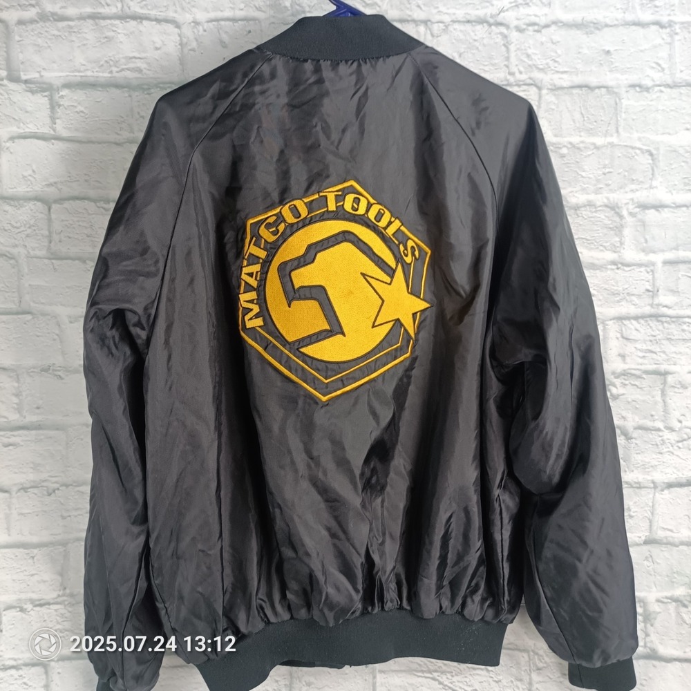 Matco Tools Jacket Mens Bomber Good As Gold II  Size Large